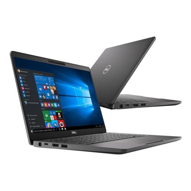 •DELL	Intel® Core™ i5 i5-8350U 1,7 GHZ RAM 08 SSD 256GB•	Écran tactile (13.3") Fu
